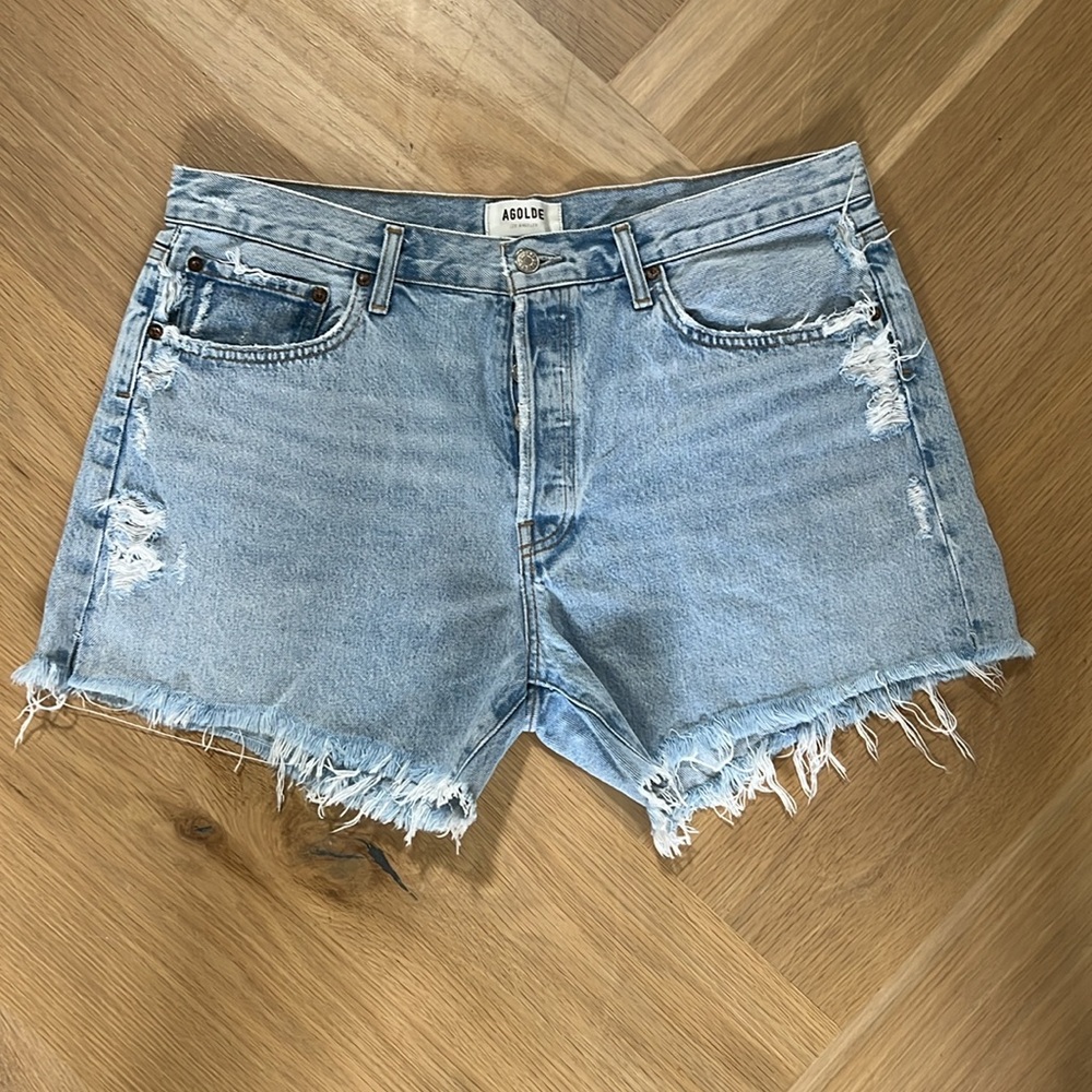 Agolde Parker long shorts